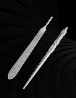 SCALPEL HANDLES AND SCALPE BLAADES DISSECTING KNIVES AND SAWS