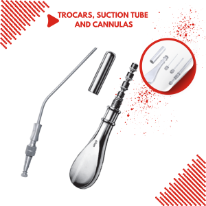 TROCARS,SUCTION TUBES AND CANNULAS