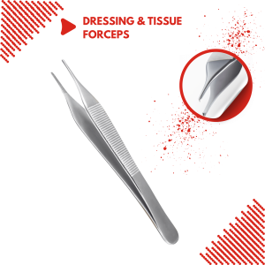 DRESSING & TISSUE FORCEPS